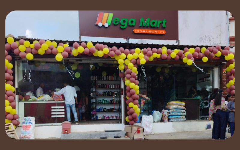 Megamart franchise store - Dhekha