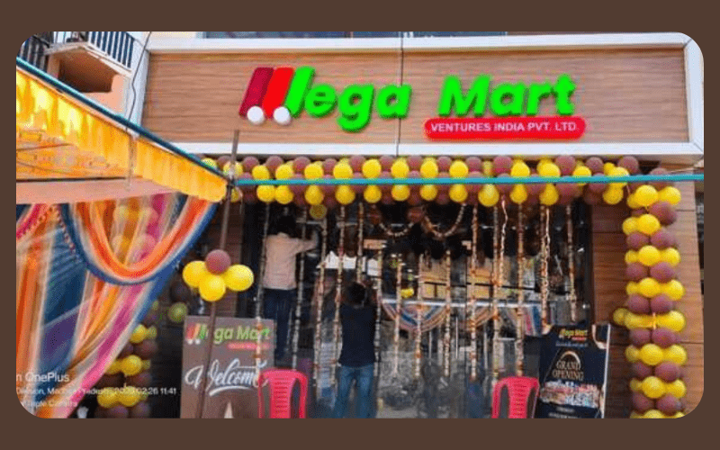 Megamart franchise store - Rewari