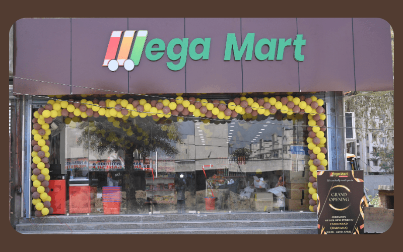 Megamart franchise store - Faridabad