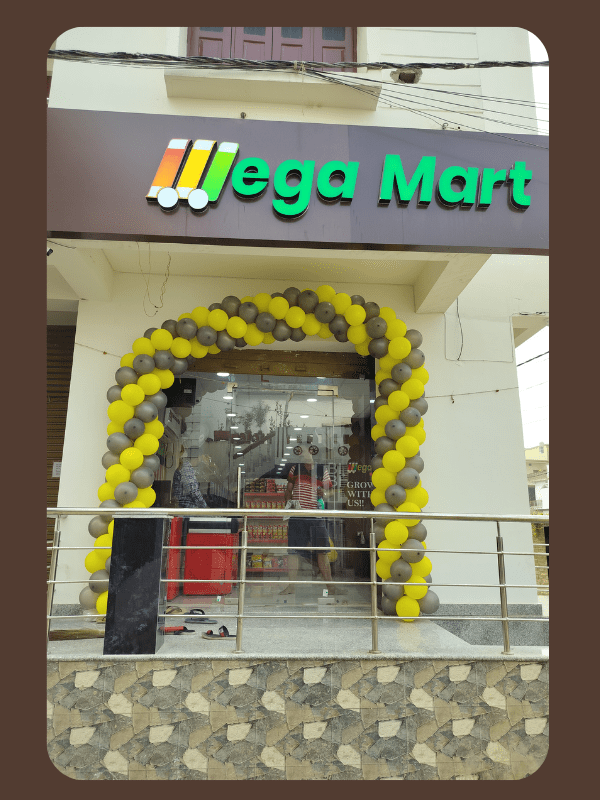Megamart franchise store - Hajipur
